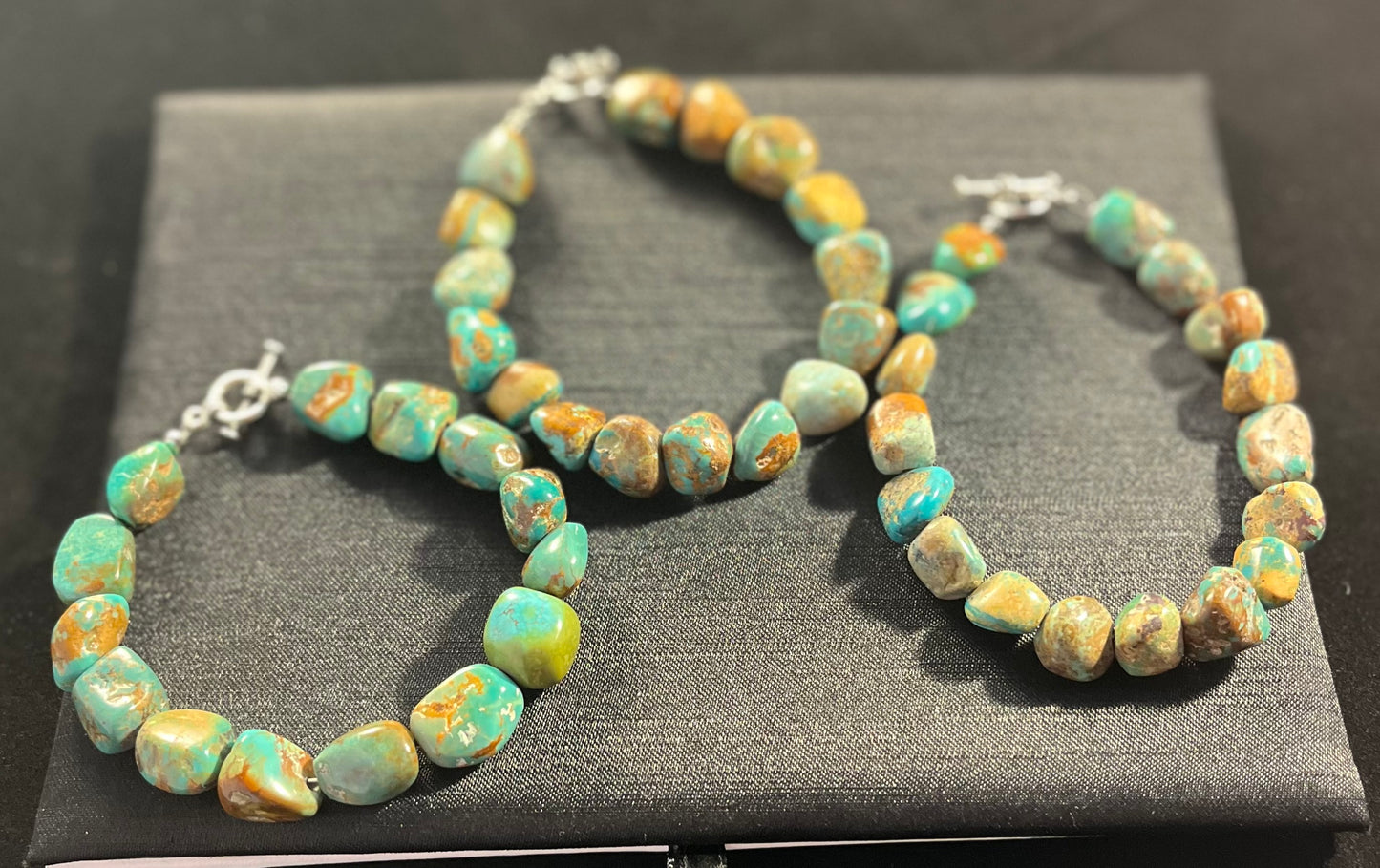 Natural Turquoise Chunk Bracelet