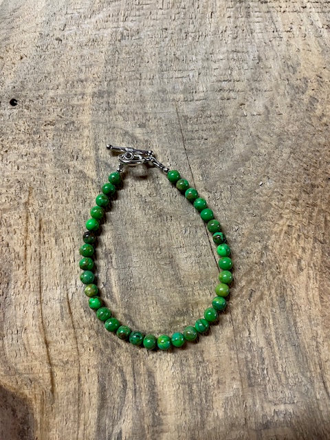 Lime Turquoise Small rounds Bracelet