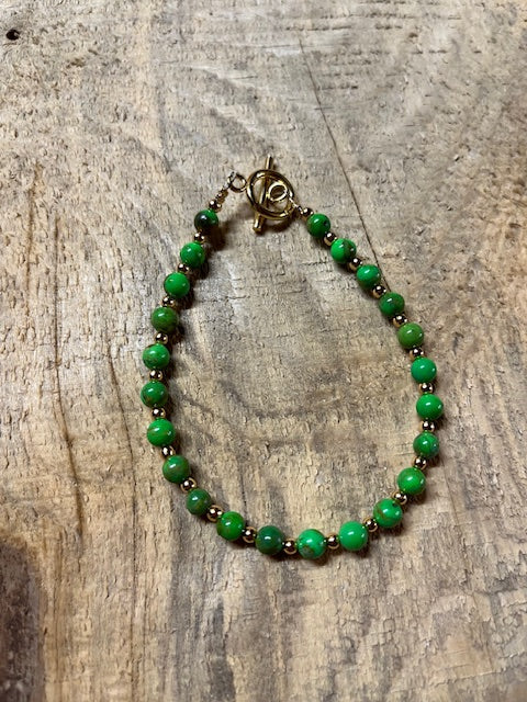 Lime Turquoise Bracelet
