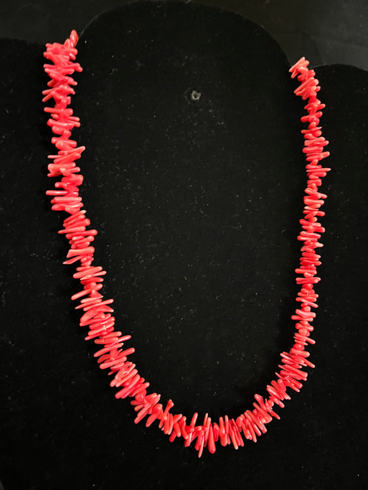 Bamboo Coral Branches Necklace