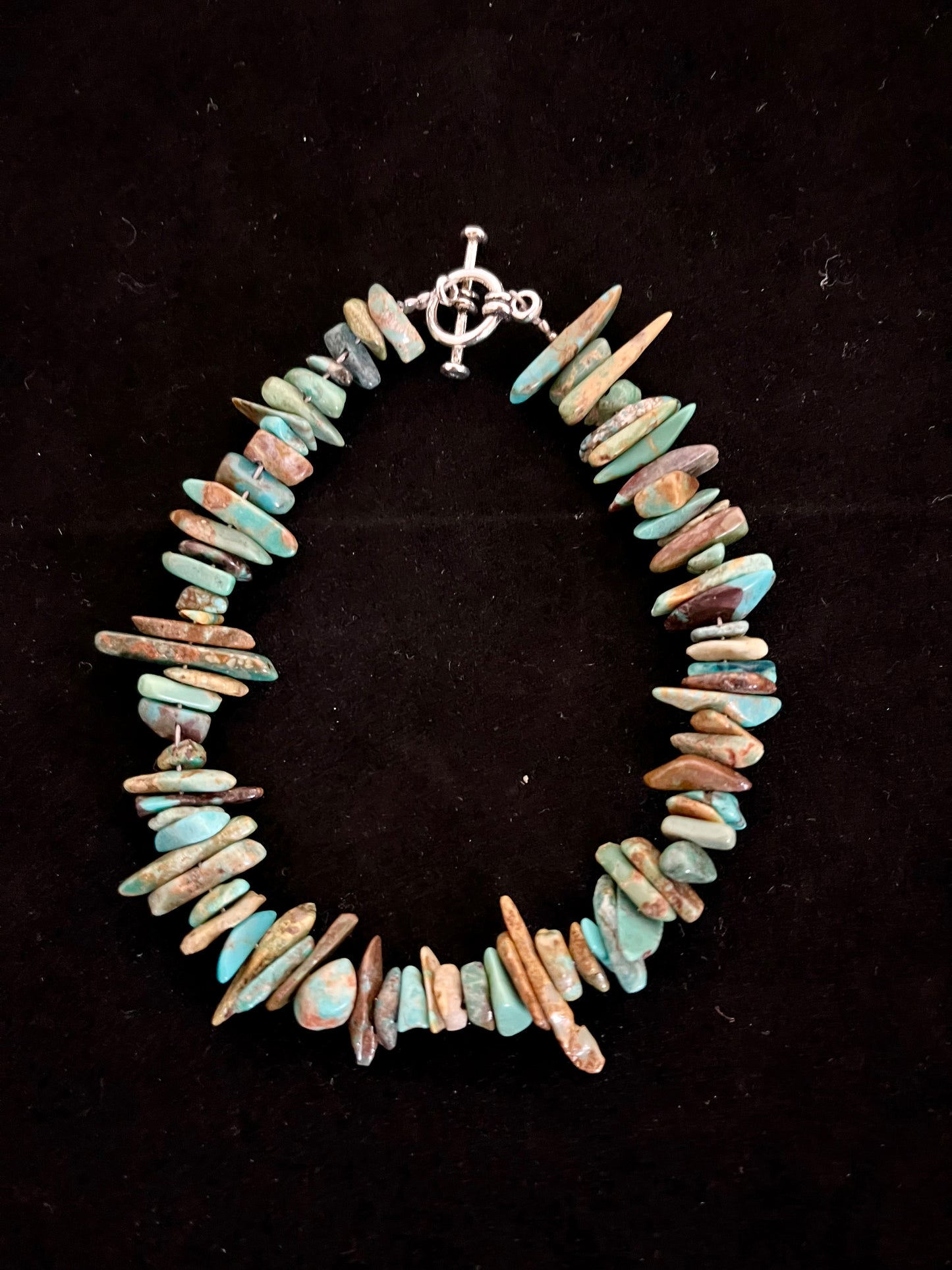 Natural Turquoise Chips Bracelet