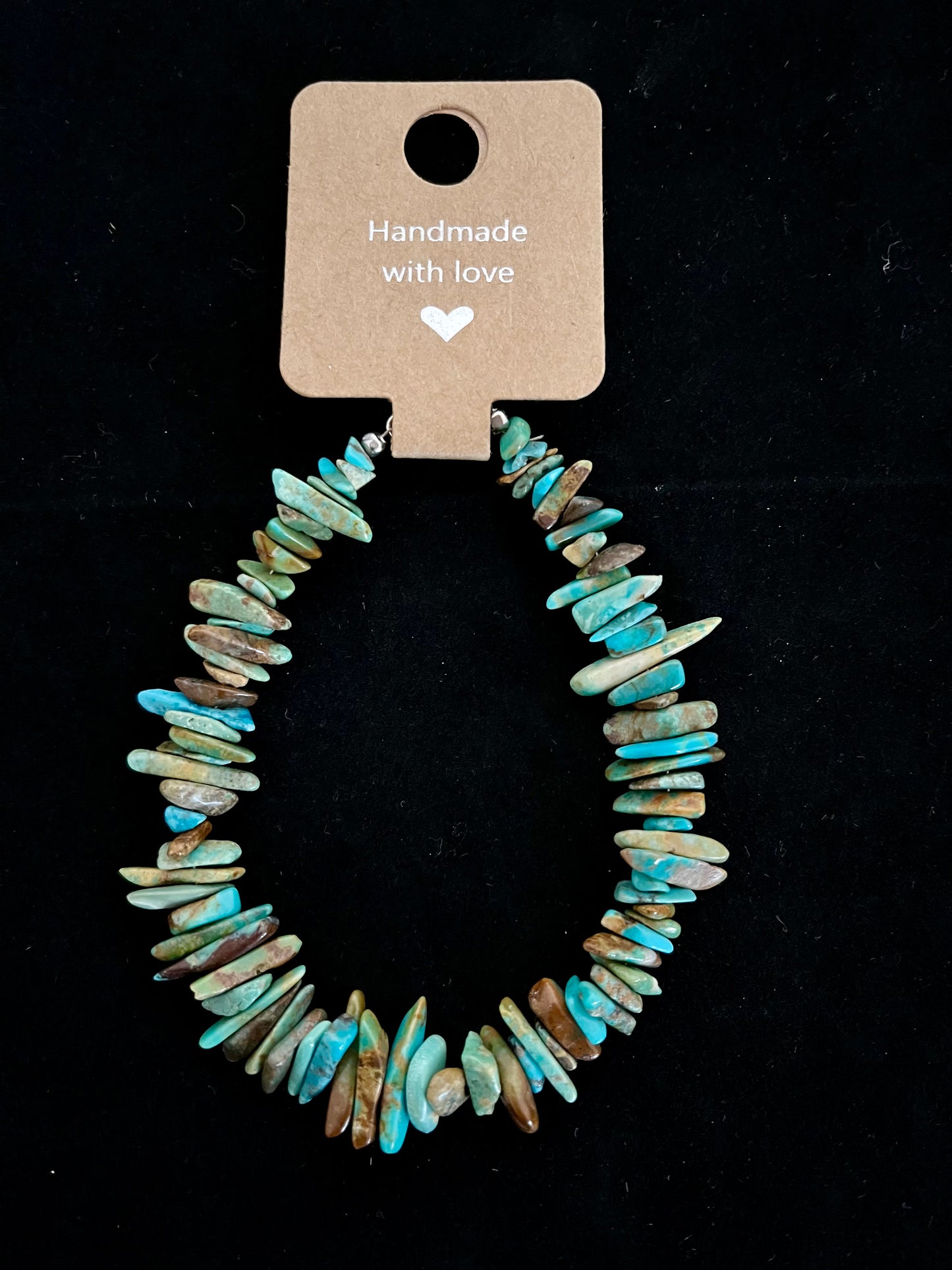 Natural Turquoise Chips Bracelet