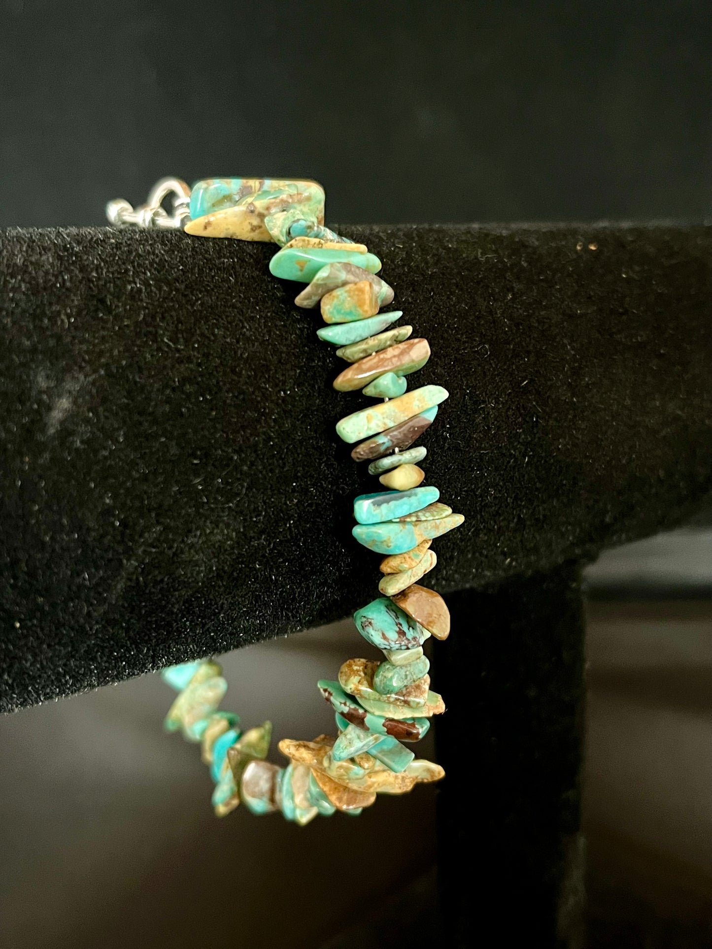 Natural Turquoise Chips Bracelet