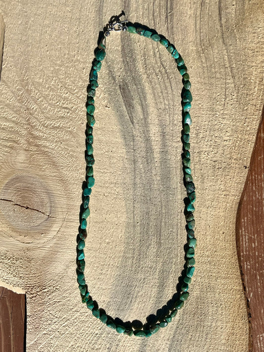 Natural Turquoise Baby Nuggets Necklace