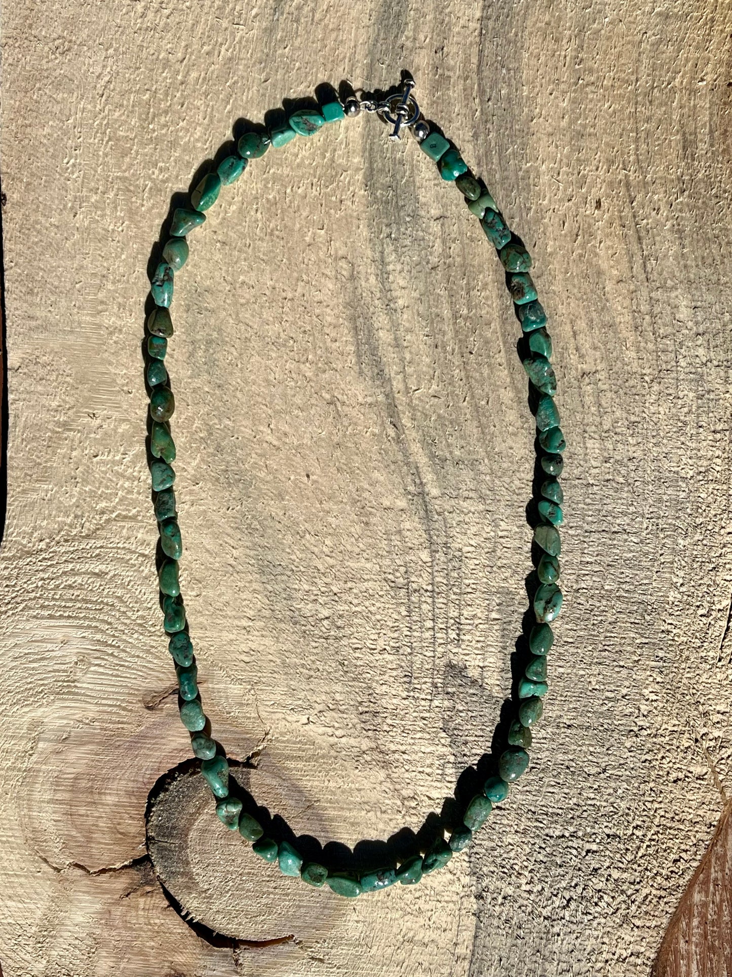 Natural Turquoise Baby Nuggets Necklace