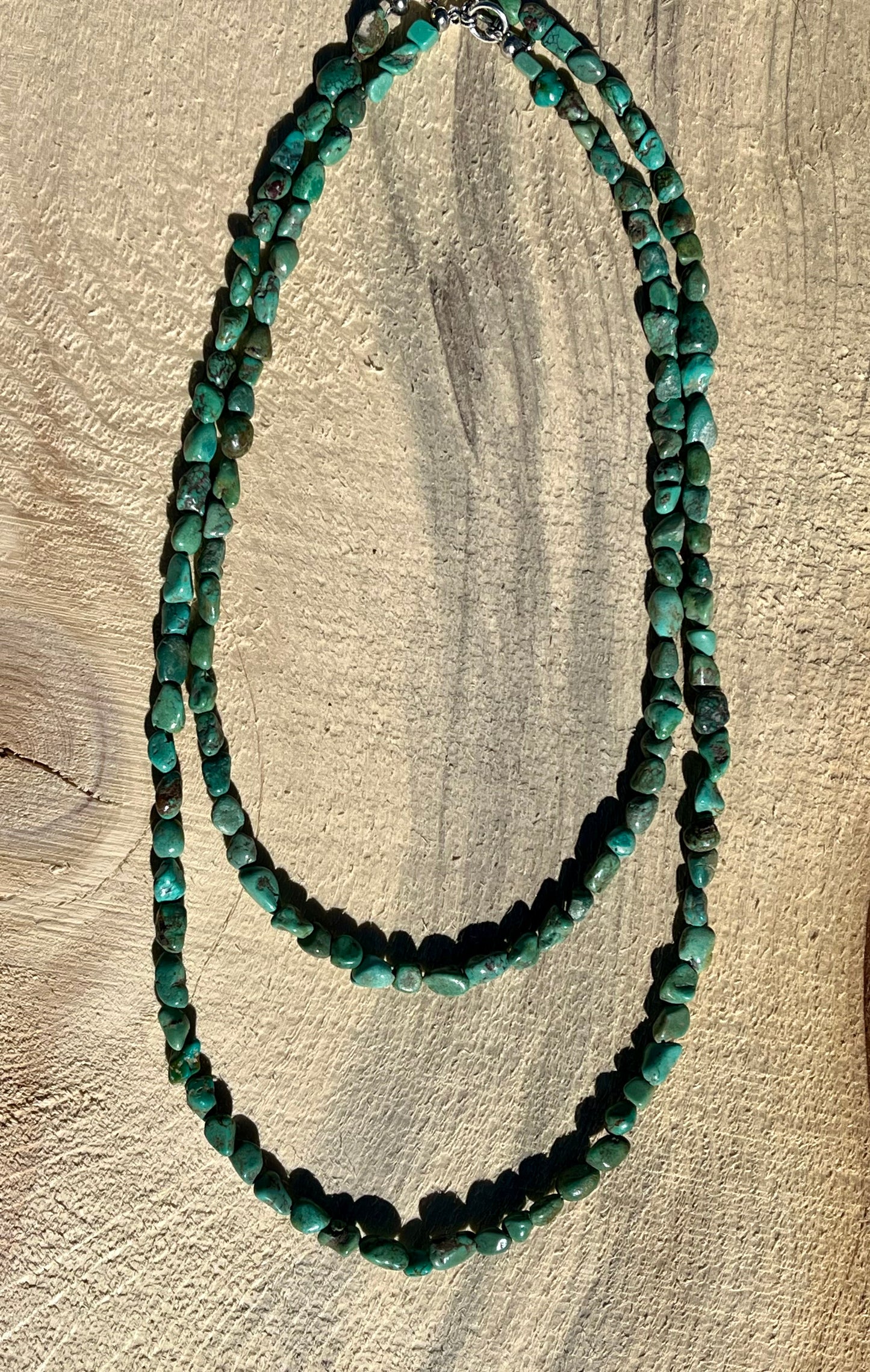 Natural Turquoise Baby Nuggets Necklace