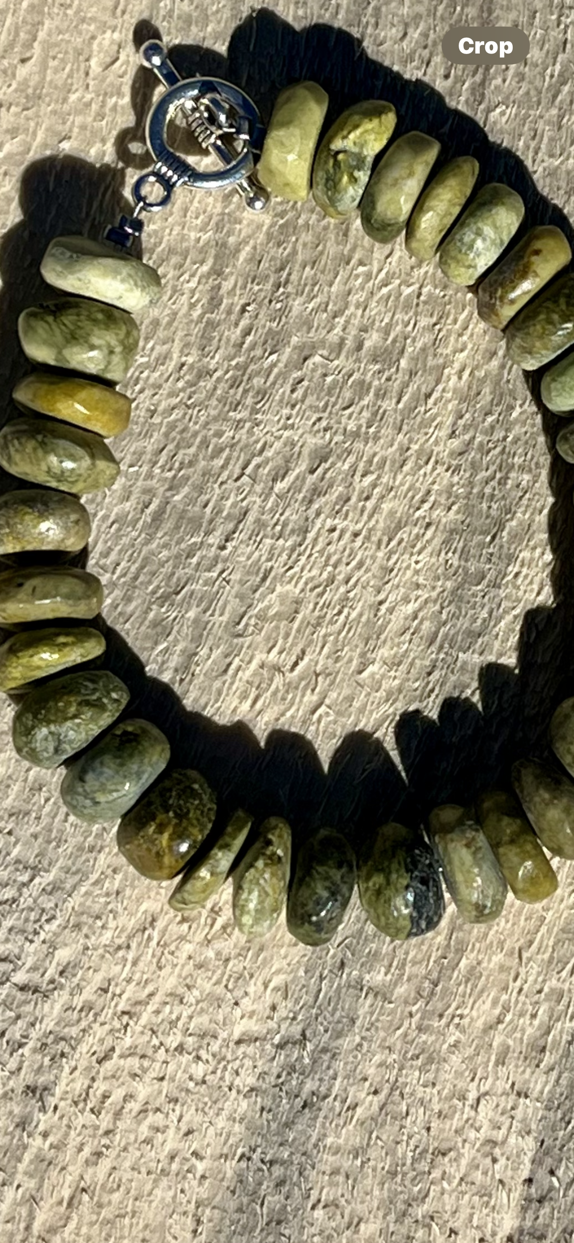 Yellow Turquoise Rondelles Bracelet