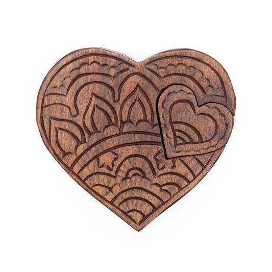 Heart Puzzle Box