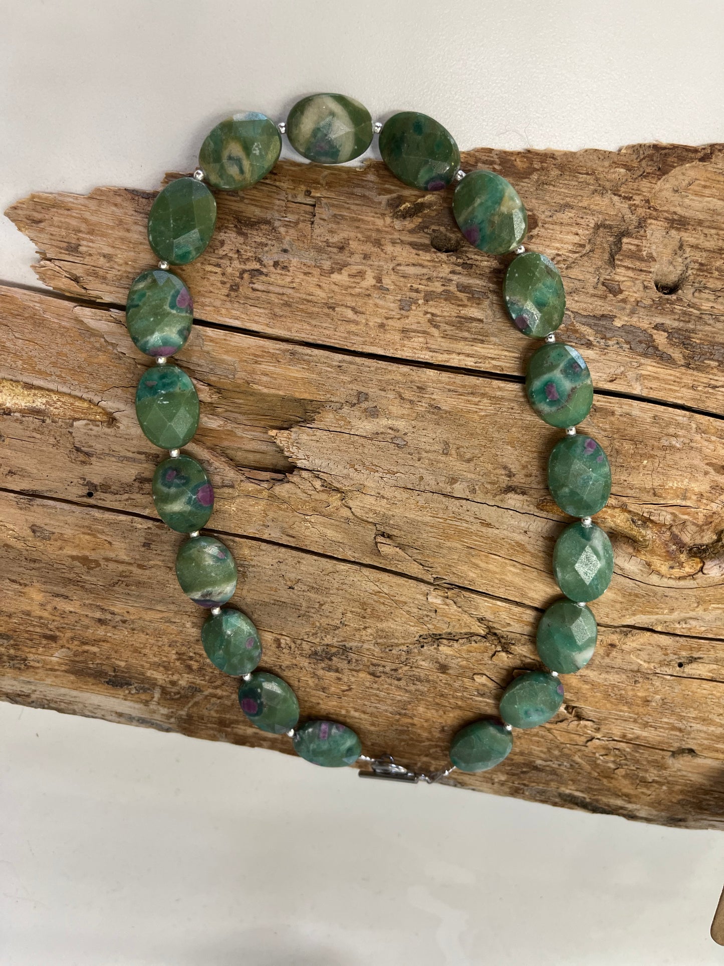 Ruby zoisite Necklace