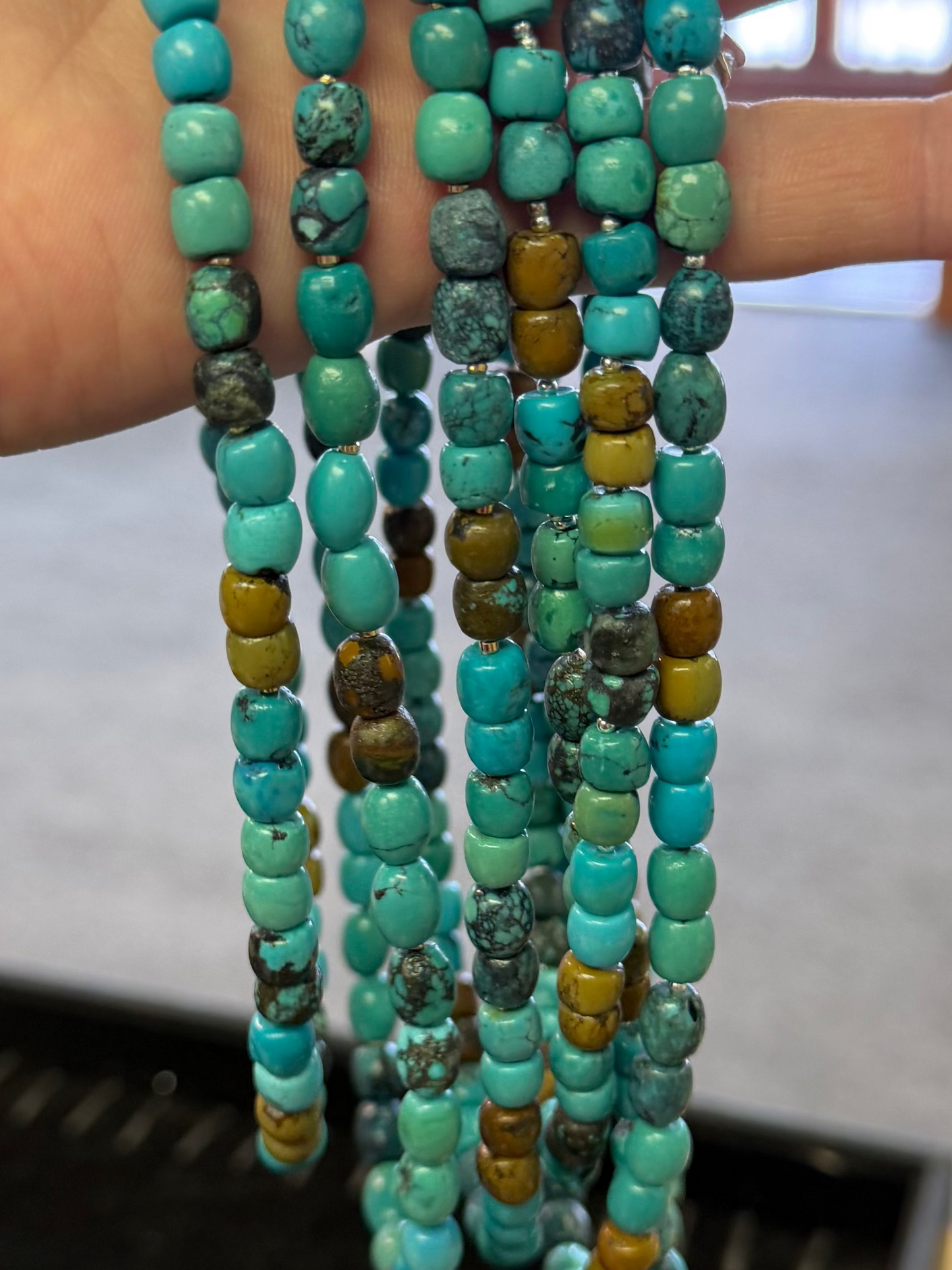 Turquoise- Multicolored Necklace