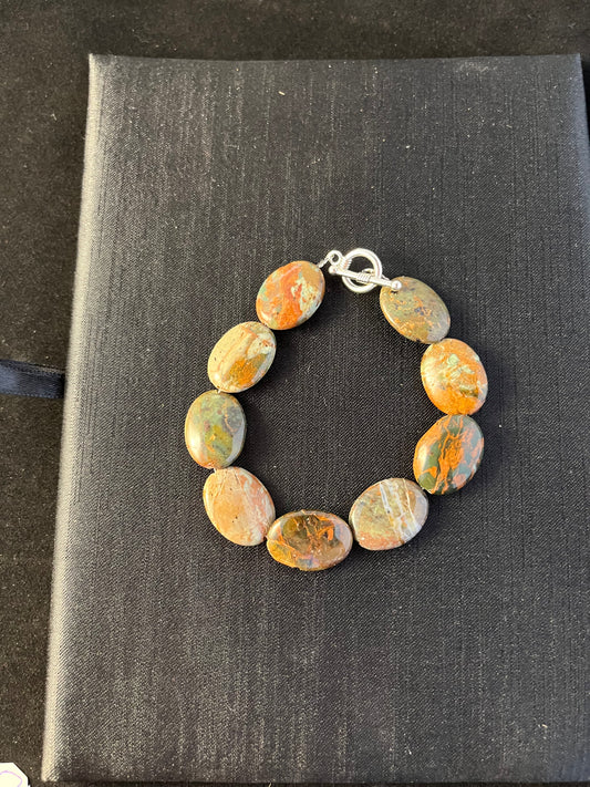 African Opal Ovals Bracelet