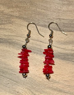 Bamboo Coral Branches Earrings