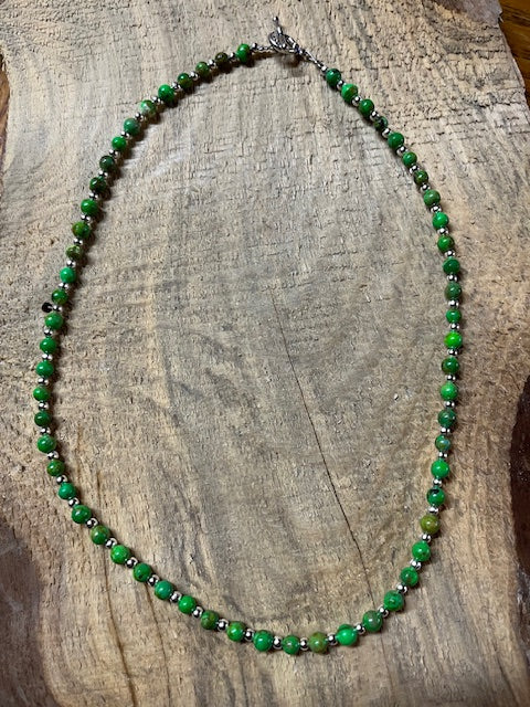 Lime Turquoise Necklace