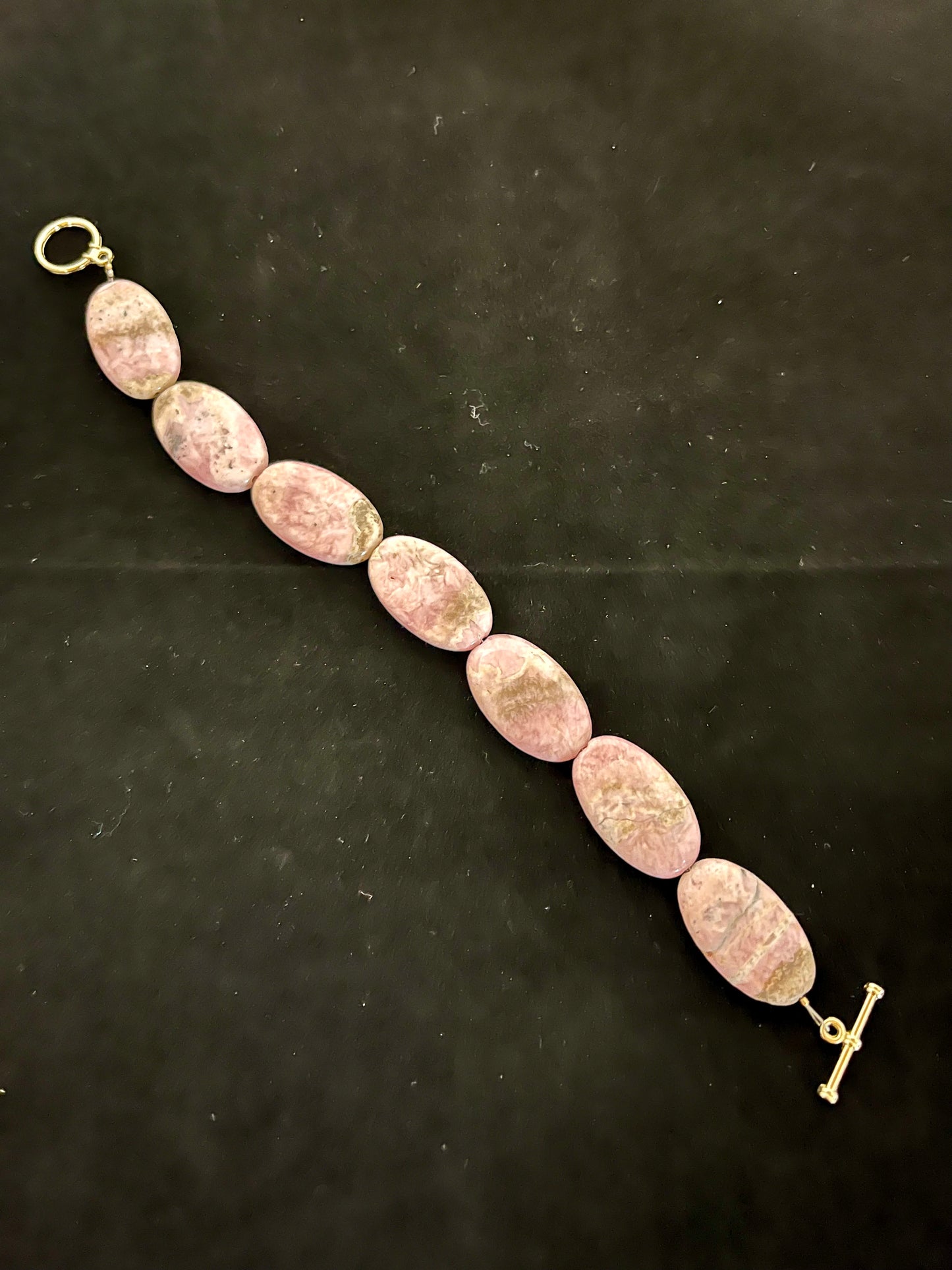 Peach Blossom Jade Bracelet