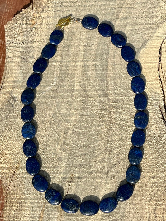 Lapis Ovals Necklace